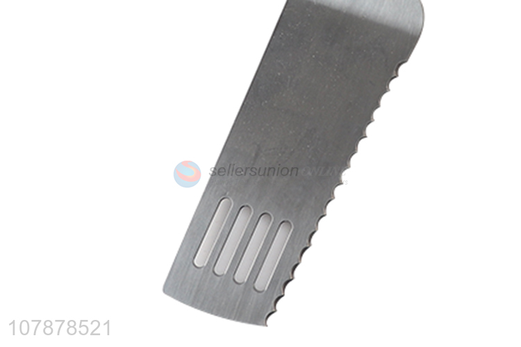China Export Stainless Steel Baking Cake Knife with Tooth
