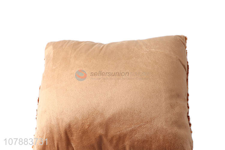 Yiwu wholesale brown soft cushion household sofa cushion