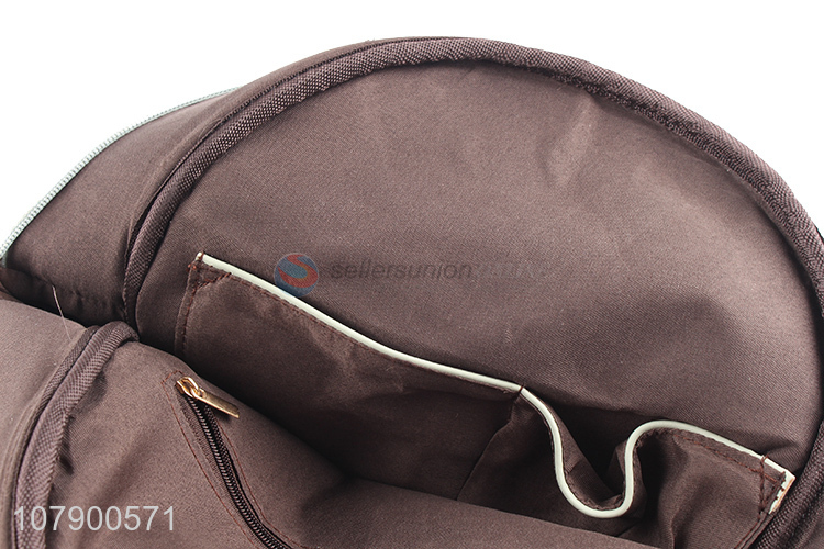 Hot Sale Portable PU Leather Shoulders Bag Ladies Backpack