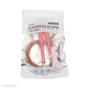 China factory high-end aluminum alloy fitness jumping rope skipping rope