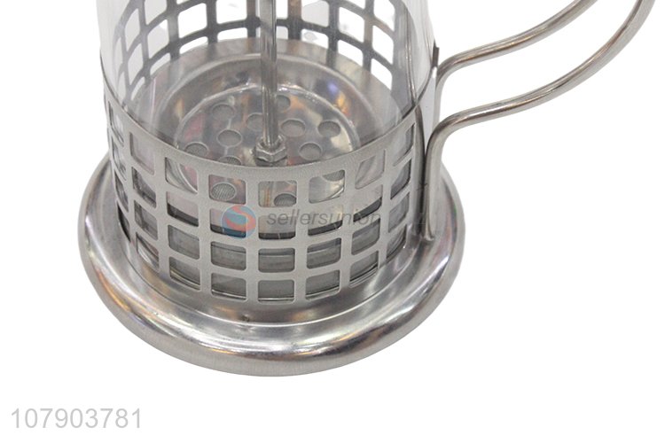 Latest design household stainless steel press tea coffee maker for sale