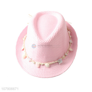 Wholesale newest women girls shell straw hat sun hat photography props