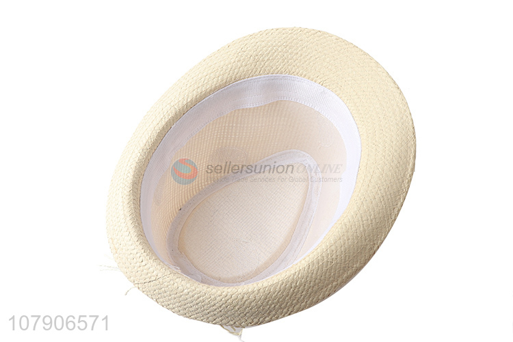 Wholesale creative fruit sequin straw hat beach fedora panama sun hat