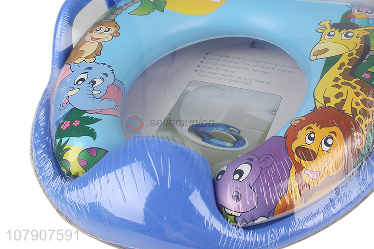 Best quality lovely soft baby potty seat cushioned children toilet seat