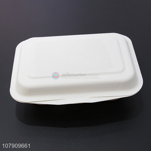 Hot sale white takeaway <em>packing</em> <em>box</em> disposable lunch <em>box</em>