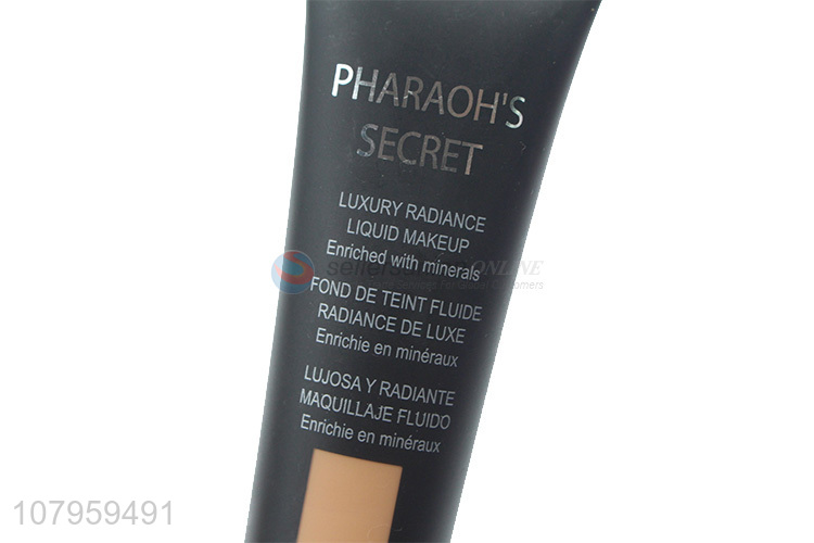 Private label luxury radiance long lasting liquid makeup foundation 45g