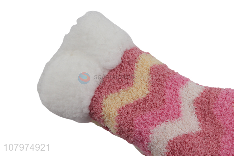China factory women winter warm home socks cosy fuzzy floor socks