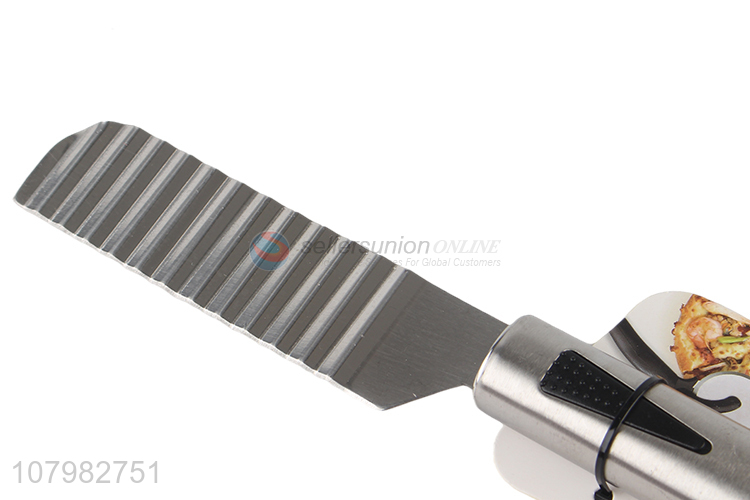Wholesale price silver stainless steel multi-purpose wave knife