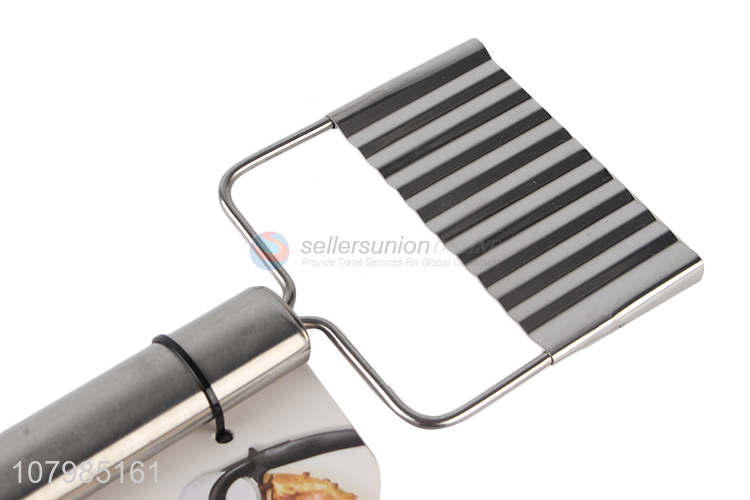 New product stainless steel wavy french fries cutter multifunctional slicer