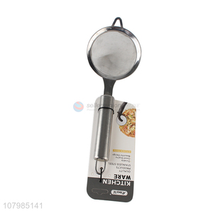 Wholesale eco-friendly stainless steel mesh tea strainer with long handle