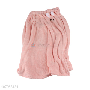 China factory pink cute soft <em>bath</em> <em>towel</em> for daily use