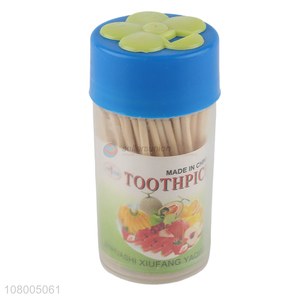 Popular products household double-head toothpicks fruit <em>bamboo</em> <em>stick</em>