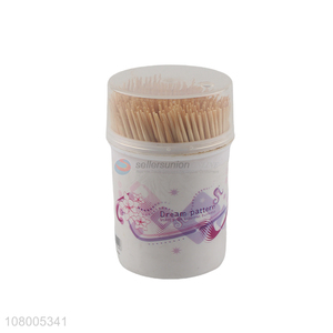 Hot selling bottled <em>bamboo</em> <em>stick</em> household disposable toothpicks