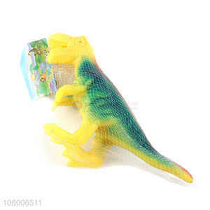 Latest arrival non-toxic dog toy dinosaur shape vinyl chew toy