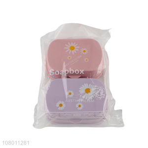 Wholesale price creative plastic soap box for bathroom storage
