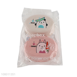 Best selling cartoon soapbox household plastic soapbox set