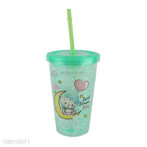 Hot items lovely cartoon cooling tumbler double walled cooling cups