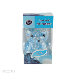 Cartoon Bear Bottle Deodorant Gel Beads Air Freshener