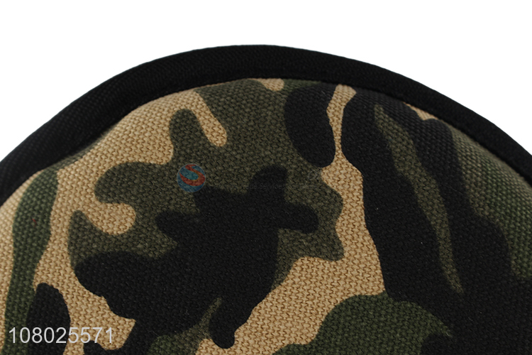 New arrival camouflage plastic frisbee portable outdoor sports toy