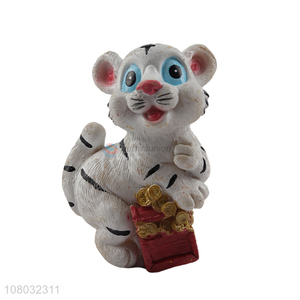 Factory direct sale tiger shape home decoration new year ornaments
