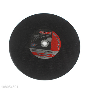 New arrival 40cm metal cutting disc abrasive disc for stainless steel