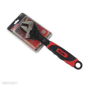 High quality hand tool multi-use adjustable wrench spanner with comfort grip