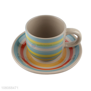 Top Quality Fashion Ceramic Cup And Saucer Set