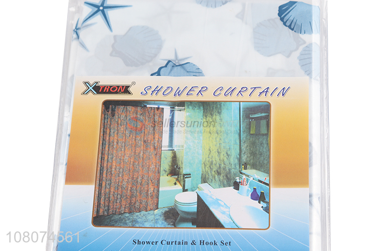 Hot Selling Waterproof Shower Curtain Bath Curtain