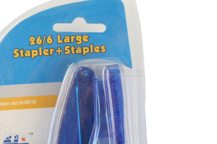 Wholesale office binding supplies durable 26/6 standard size staplers set