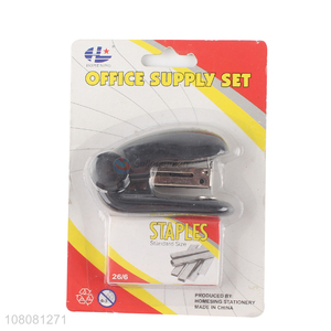 Factory direct sale 26/6 standard size staplers set heavy duty staplers set