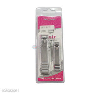 Wholesale cheap price <em>stainless</em> <em>steel</em> <em>nail</em> clipper manicure set