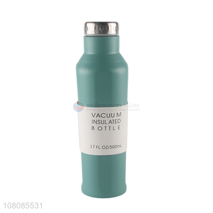 Online wholesale stainless steel vacuum insulation bottle metal sport bottle