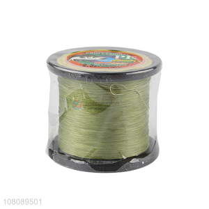 Hot selling green high-strength portable braided fishing line
