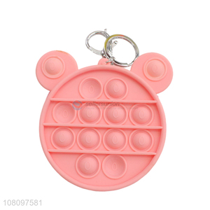 Yiwu factory silicone rodent control pioneer pink <em>coin</em> <em>purse</em>