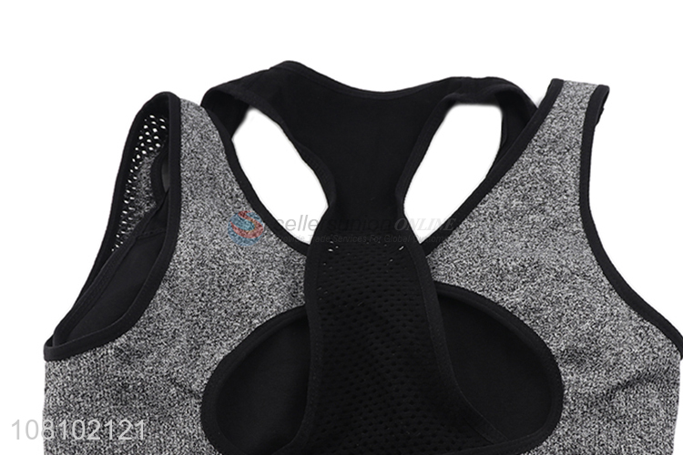 Latest products breathable sports yoga bra for underwear