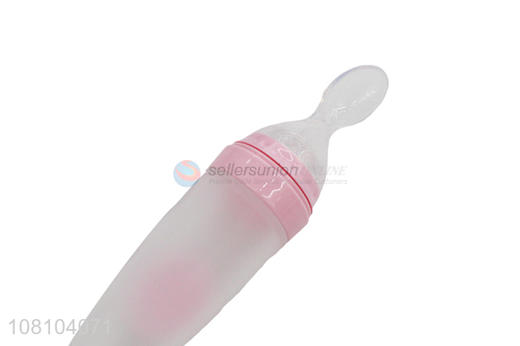 Best Sale Food Supplement Rice Cereal Feeding Bottle With Spoon