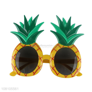 Online wholesale pineapple sunglasses Hawaiian party glasses