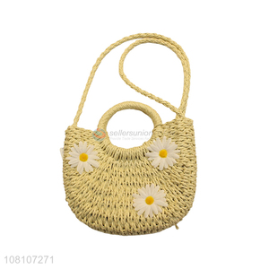 New Style Paper Rope Woven Single Shoulder Bag Ladies Bags