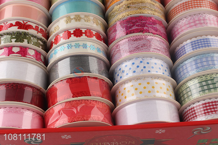 Fashion Style Gift Wrapping Festival Decorative Ribbons Set
