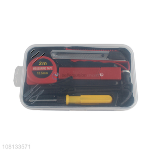 Best selling portable hand tools hardware tools kit with plastic case