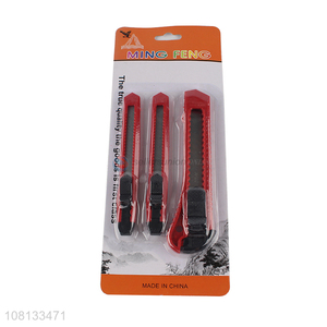 Low price 3pieces hand tools hardware knives set for sale