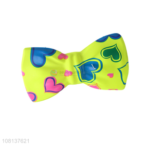 Yiwu market adults party props pvc bow ties for party decor