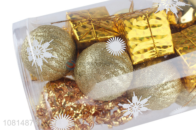 Best Quality Plastic Christmas Balls Christmas Ornament Set
