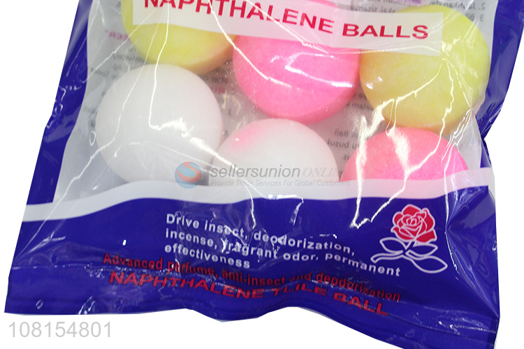 High Quality Advanced White Camphor Ball Refined Naphthalene Balls