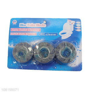Hot Sale Toilet Cleaner Blue Bubble Blocks For Toilet Cleaning