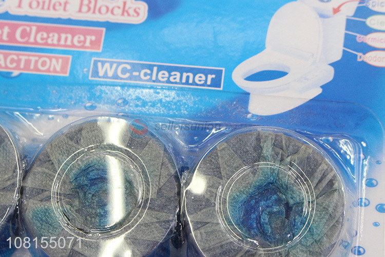 Hot Sale Toilet Cleaner Blue Bubble Blocks For Toilet Cleaning