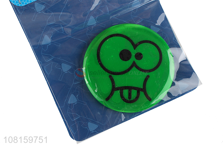 Custom Round Safety Reflective Badges Tin Button Badge
