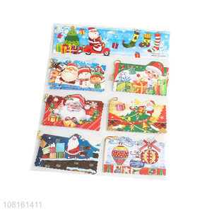 Wholesale price paper christmas greeting card message card