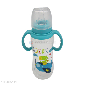 Cute design daily use baby <em>feeding</em> <em>bottle</em> with handle