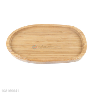 Yiwu market bamboo storage tray kitchen dinner plate